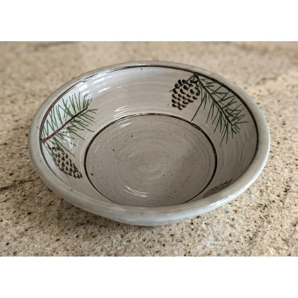 Handmade pottery bowl